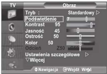 SAMSUNG LE46B550A5WXXN - Telewizor dysponuje ustawieniami pozwalającymi na regulację jakości obrazu. - 1