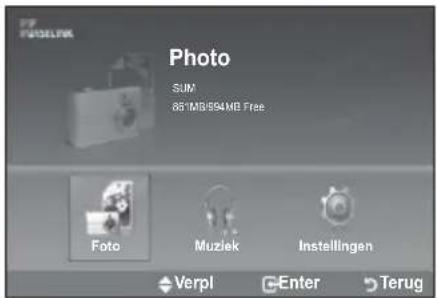 SAMSUNG LE46B550A5WXXN - Bekijken van een diashow - 1