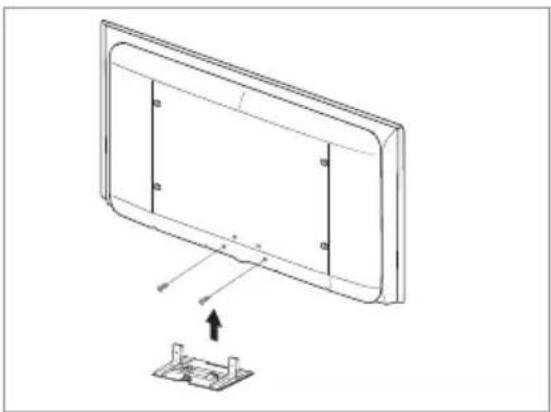 SAMSUNG LE46B550A5WXXN - Montáž sady pre upevnenie na stenu - 1