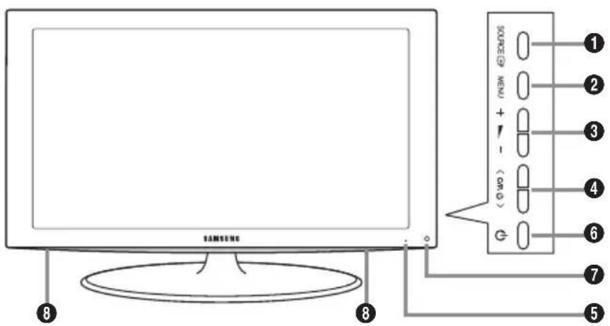SAMSUNG LE46B550A5WXXN - Instalar o kit de montagem na parede - 4