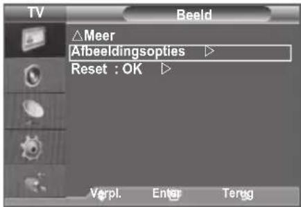 SAMSUNG LE46B550A5WXXN - De optie Beeld configureren - 1