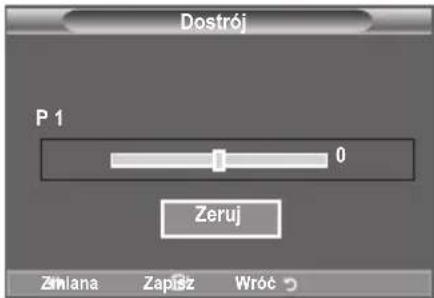 SAMSUNG LE46B550A5WXXN - Dostrajanie odbioru kanałów - 2