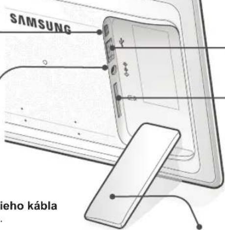 SAMSUNG SPF87H - Názov a funkcia každého dielu - 9