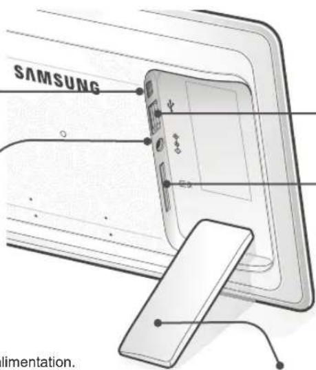 SAMSUNG SPF87H - Raccord du cable d'alimentation - 1