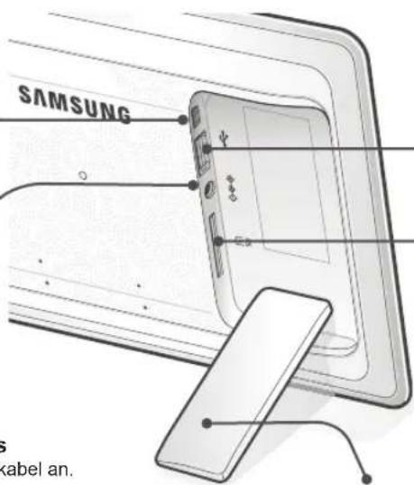 SAMSUNG SPF87H - USB-Kabelanschluss (PC-Anschluss) - 2