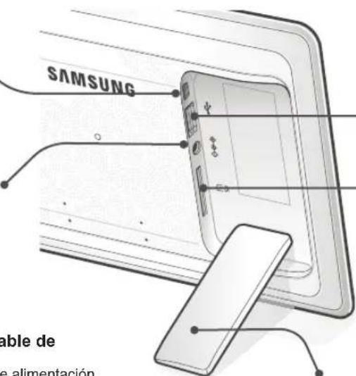 SAMSUNG SPF87H - Conexión del cable USB (conexión del PC) - 2