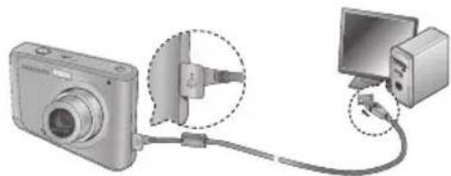 SAMSUNG ES20 - Transfert de fichiers vers un PC (Windows) - 1