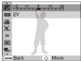 SAMSUNG ES20 - Selecting options - 1