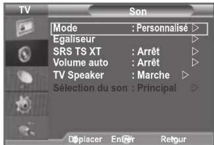 SAMSUNG LE46B550A5WQU - Fonctions audio - 1