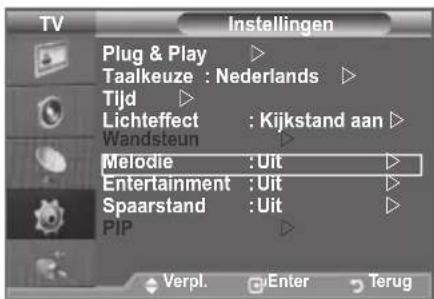 SAMSUNG LE46B550A5WQU - Melodie / Entertainment / Spaarstand - 1