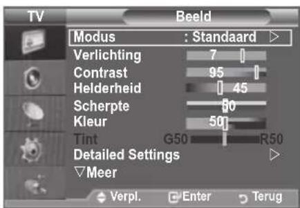 SAMSUNG LE46B550A5WQU - De beeldstandaard wijzigen - 1