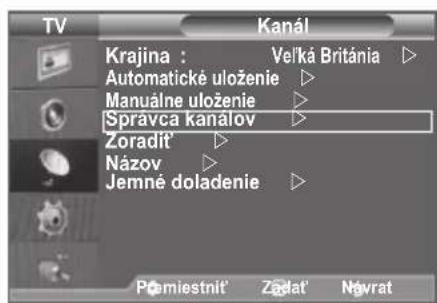 SAMSUNG LE46B550A5WQU - Automatické ukladanie kanálov - 3