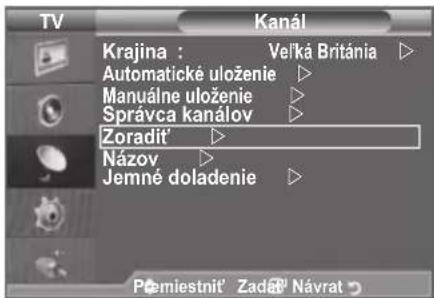 SAMSUNG LE46B550A5WQU - Pridávanie/uzamknutie kanálov - 3