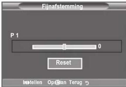 SAMSUNG LE46B550A5WQU - Kanalen fijn afstemmen - 2