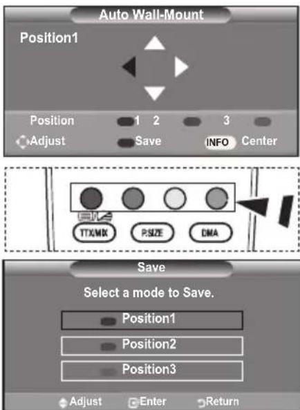 SAMSUNG LE46B550A5WQU - Remembering the Position - 1