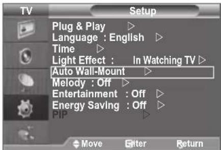 SAMSUNG LE46B550A5WQU - Entering the menu - 1