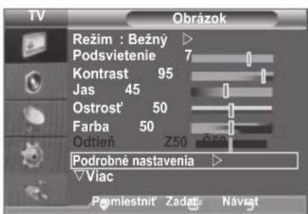 SAMSUNG LE46B550A5WQU - Nastavenie vlastného obrazu - 3