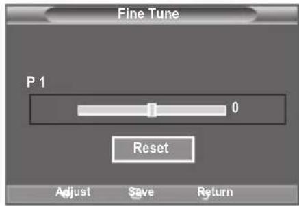 SAMSUNG LE46B550A5WQU - Fine Tuning Channel Reception - 2