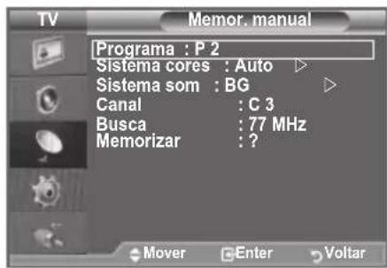 SAMSUNG LE46B550A5WQU - >Modo Canal - 2
