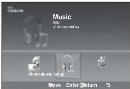 SAMSUNG LE46B550A5WQU - Using the MP3 List - 1