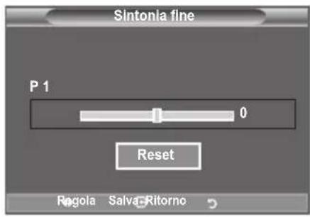 SAMSUNG LE46B550A5WQU - Sintonia fine dei canali - 2