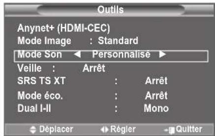SAMSUNG LE46B550A5WQU - Réglage simple - 1