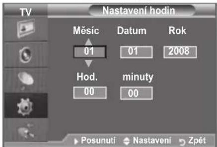 SAMSUNG LE46B550A5WQU - Nastavení a zobazení aktuálniho Času - 2