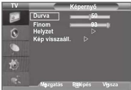 SAMSUNG LE46B550A5WQU - Kép visszaïll. - 4