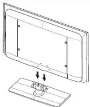 SAMSUNG LE46B550A5WQU - Montáž stojana - 1