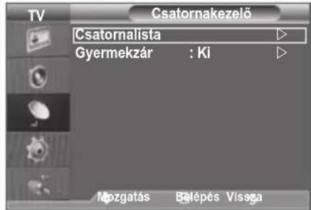 SAMSUNG LE46B550A5WQU - Csatornák hozzaadása - 2