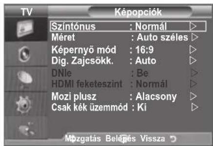 SAMSUNG LE46B550A5WQU - Szintónu: Hideg2/Hideg1/Normál/Meleg1/Meleg2 - 2