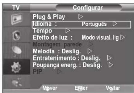 SAMSUNG LE46B550A5WQU - Selección o idioma - 1