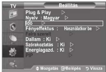 SAMSUNG LE46B550A5WQU - A televízio automatikus be- és kikapcsolása - 1