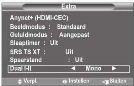 SAMSUNG LE46B550A5WQU - De geluidsmodus selecteren - 1