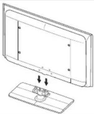 SAMSUNG LE46B550A5WQU - Installation du support - 1
