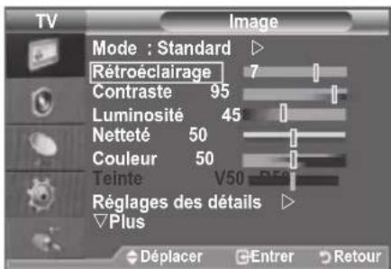SAMSUNG LE46B550A5WQU - Réglage de l'image personalisée - 1
