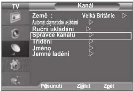 SAMSUNG LE46B550A5WQU - Pridani/uzamčeni kanalu - 1