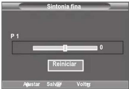 SAMSUNG LE46B550A5WQU - Sintonização finala da receção de canais - 2