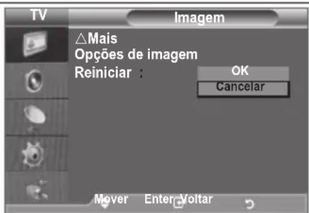 SAMSUNG LE46B550A5WQU - É possével repor as predefinições de imagem. - 1
