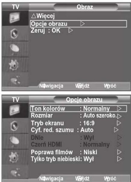 SAMSUNG LE46B550A5WQU - Ton kolorow: Zimny2/Zimny1/Normalny/Ciep.1/Ciep.2 - 1