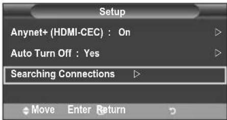 SAMSUNG LE46B550A5WQU - Scanning and Switching between Anynet+ Devices - 2