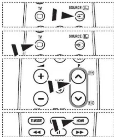 SAMSUNG LE46B550A5WQU - Selecting the Source - 3