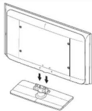 SAMSUNG LE46B550A5WQU - Namešanje stojala - 1