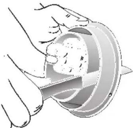 SIEMENS LU12022 - Fitting the one-way flap: - 3