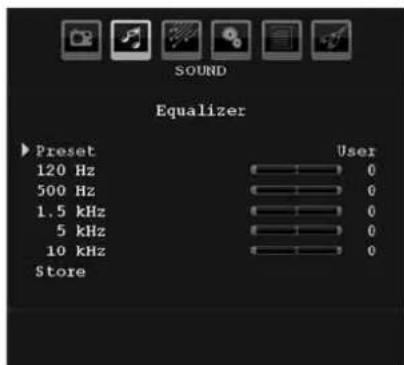 SALORA LCD 3231 DVX - Equalizer - 1