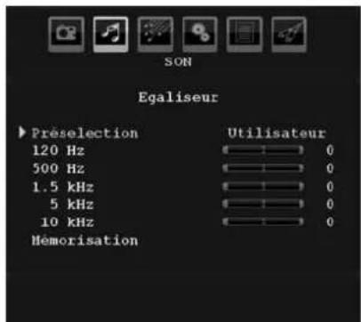 SALORA LCD 3231 DVX - Égaliseur - 1