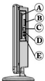 SALORA LCD 3231 DVX - Toetsen Confi guratiescherm DVD - 1