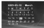 SALORA DPF 7112 - Calendar and clock display - 3