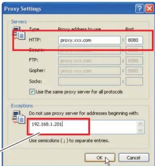 SANYO PLCXU301A - - Sans utiliser le serveur proxy - 2