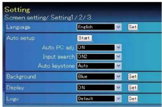 SANYO PLCXU301A - Element Description - 1
